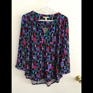 Dana Bachman multicolored blouse